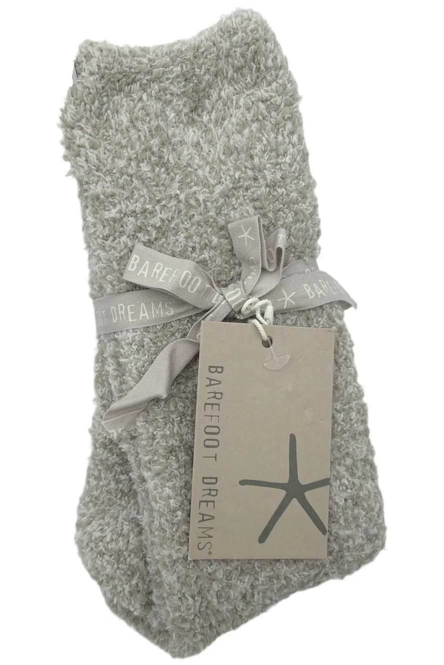 Barefoot Dreams Women's CozyChic Sock Gift Set Gray